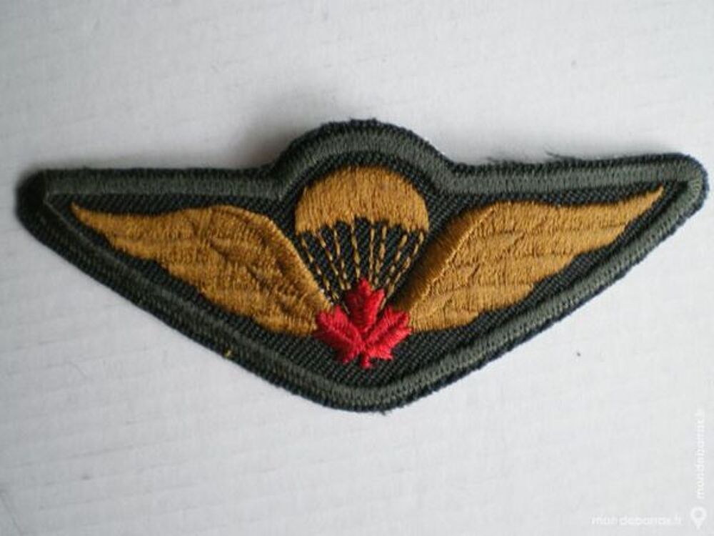 Militaria brevets paras Canadiens 