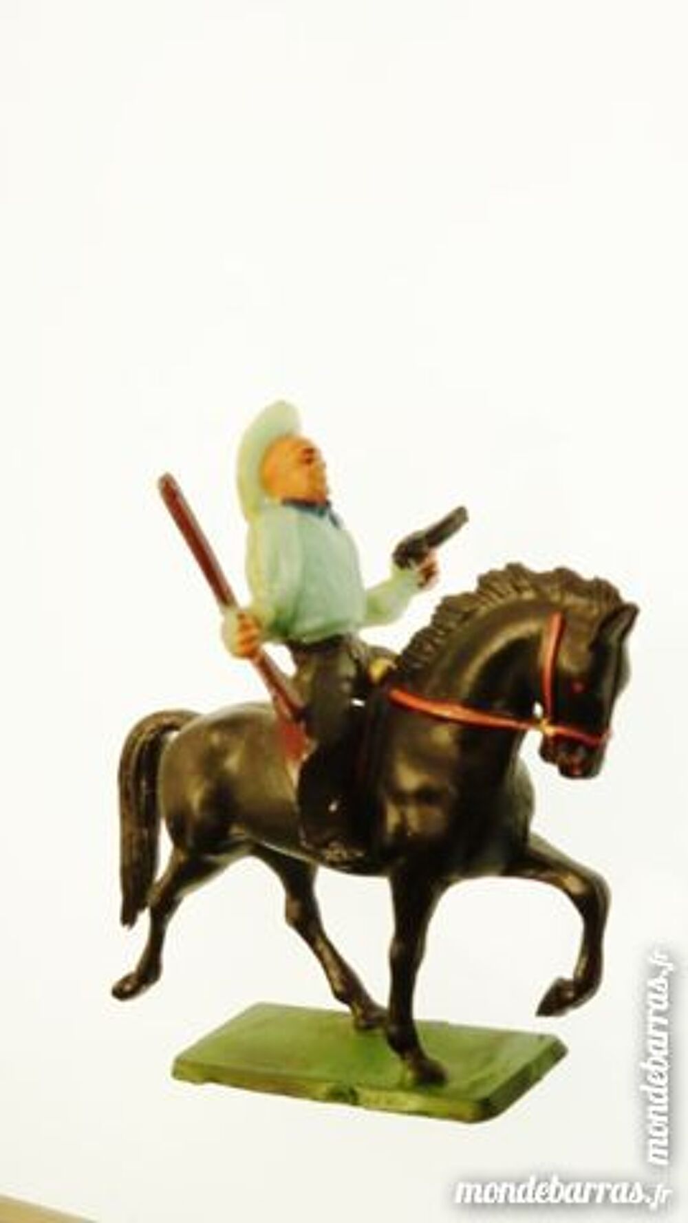 Cow boy en plastique 