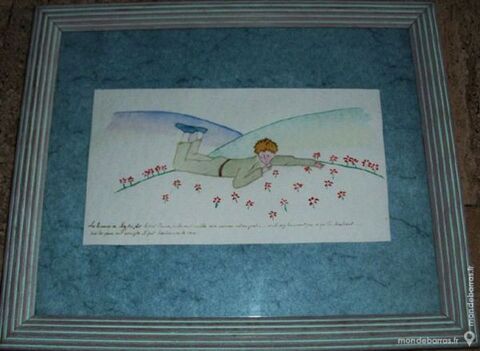 Tableau aquarelle 80 Antibes (06)