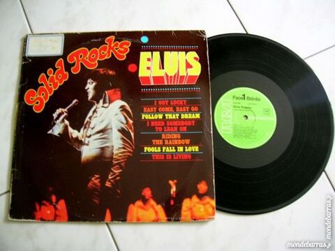 DOUBLE 33 TOURS ELVIS PRESLEY Solid rocks 13 Nantes (44)