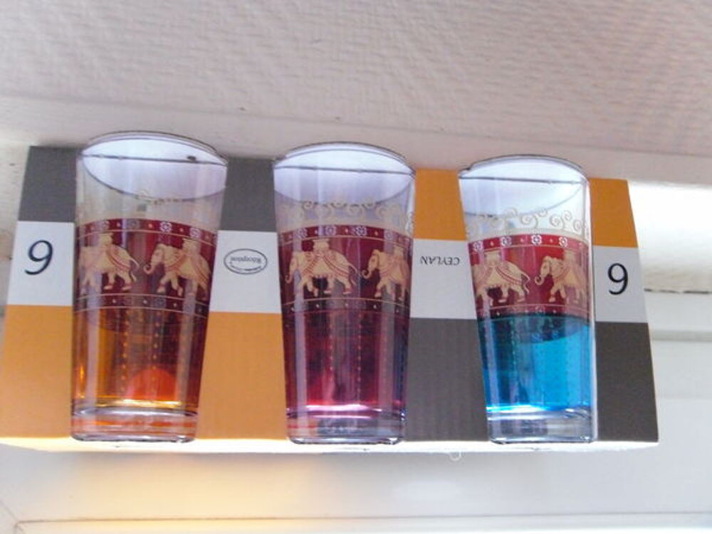 Verseuse Th&eacute; Orientale Cuivre : Neuve + 6 Verres Lot Décoration