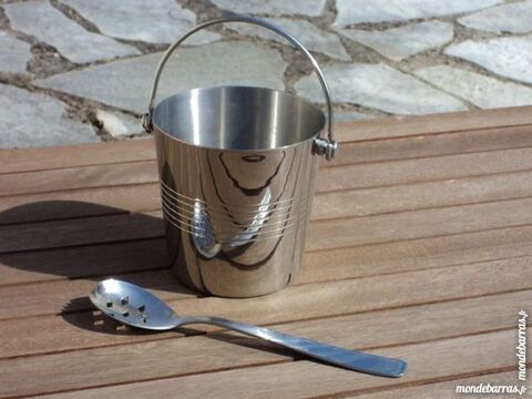 SEAU  glaons LETANG REMY avec cuillre 15 Blaye (33)