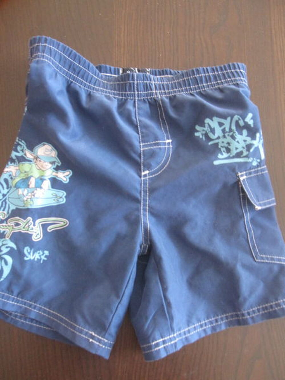 Short de bain complices bleu 5 ans Vêtements enfants