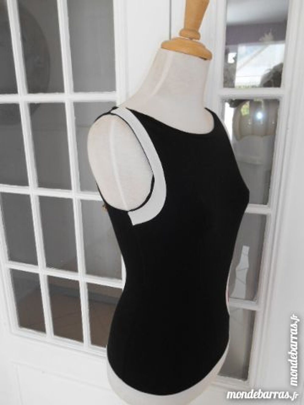 TI SHIRT sans manche NOIR/ROSE MORGAN 38/40 Vêtements