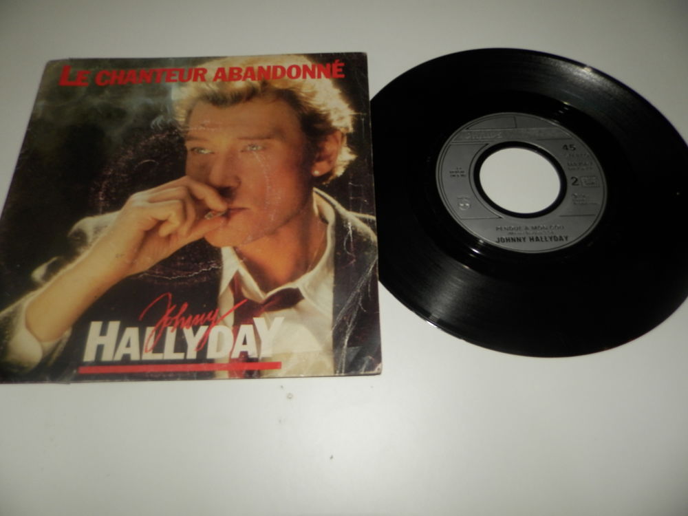 Johnny Hallyday - Le chanteur abandonn&eacute; CD et vinyles