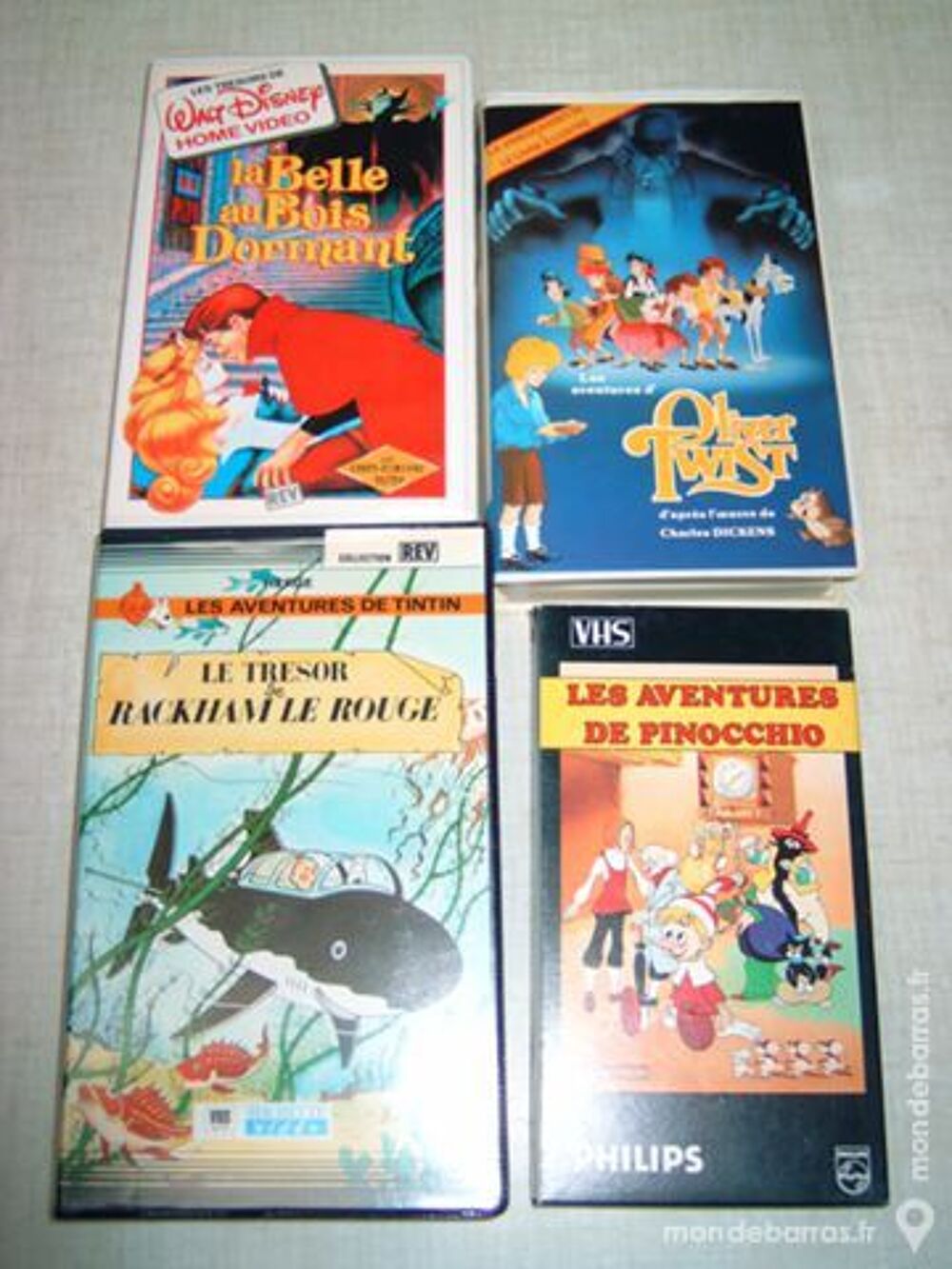 Vhs Dessins animes henri59 DVD et blu-ray