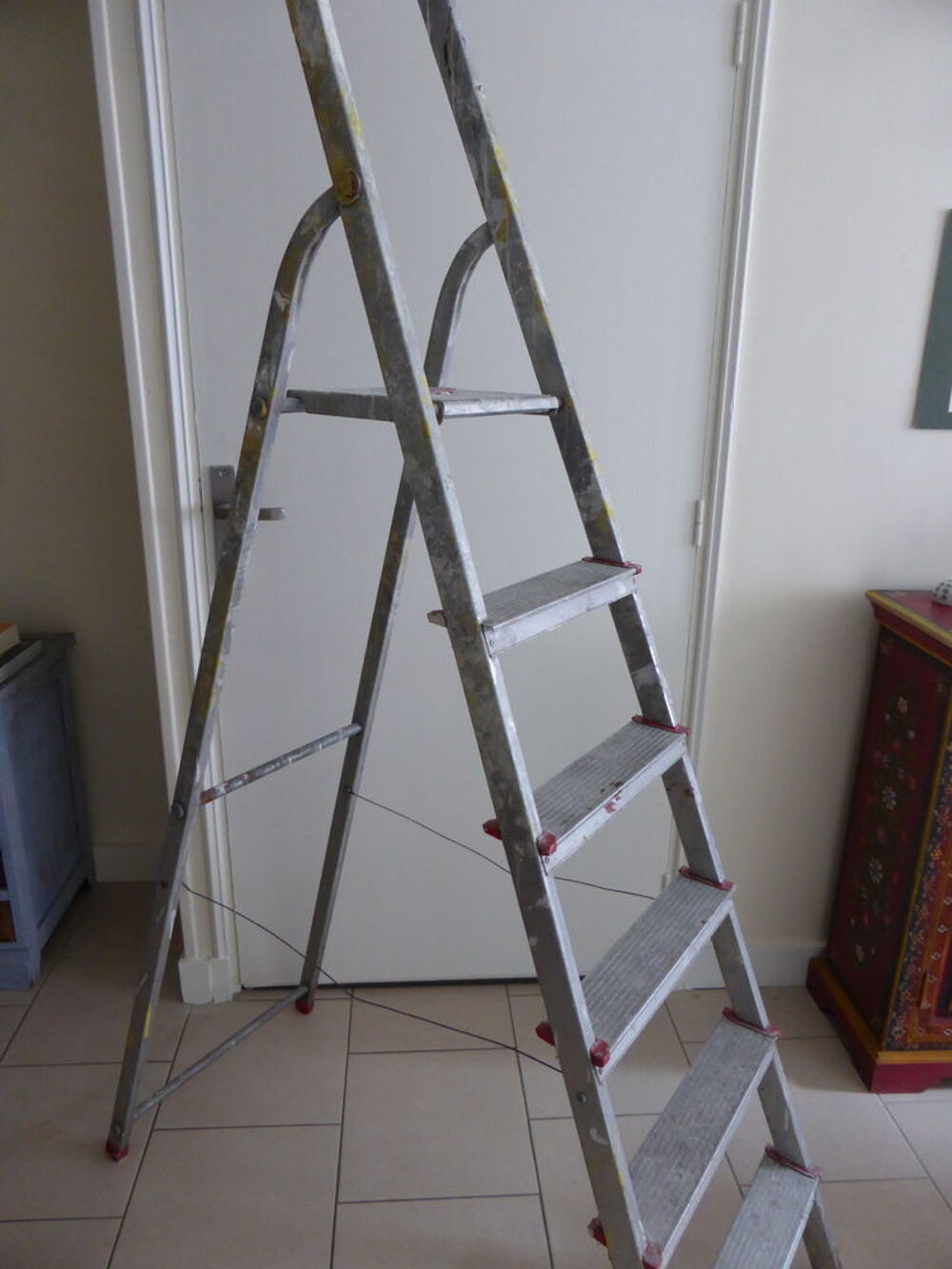 escabeau 5 marches en aluminium Bricolage
