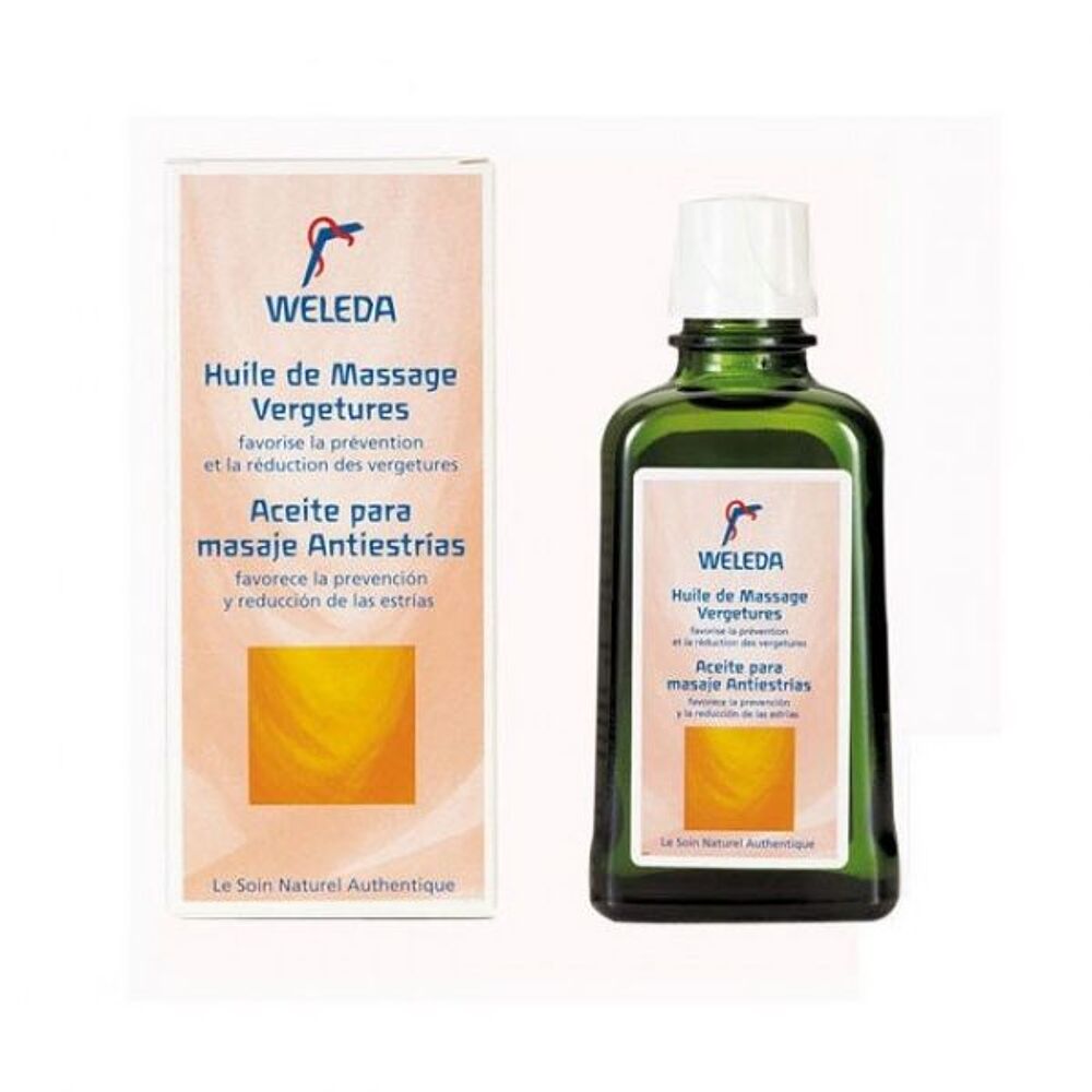 Weleda Huile de Massage Vergetures Grossesse Puériculture
