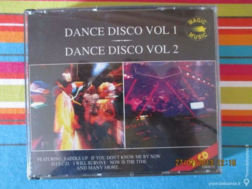 DANCE DISCO CD et vinyles