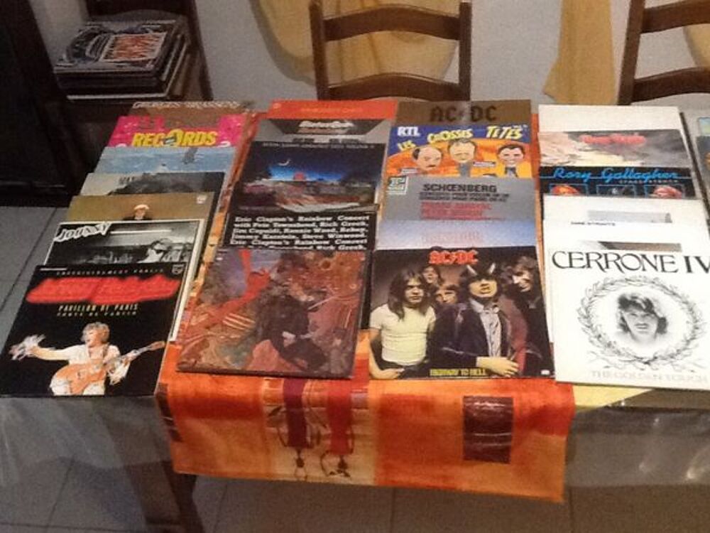 Vinyls 33 tours tout type de musique. CD et vinyles