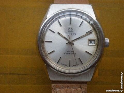 TITUS CW montre SUISSE m�canique 17 rubis SOL0006 110 Metz (57)