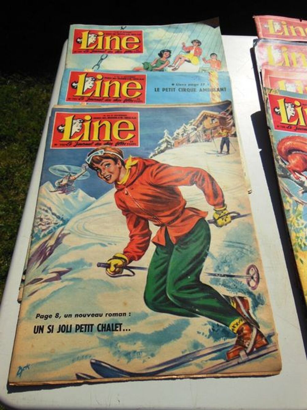BD LINE ANN&Eacute;ES 1960 Livres et BD