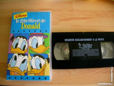 LE MEILLEUR DE DONALD - W. Disney - K7 VHS 2 Nantes (44)
