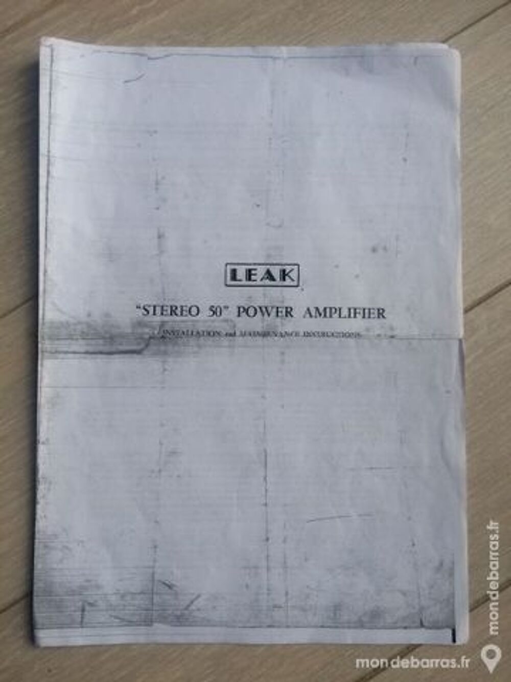 Sch&eacute;ma Leak St&eacute;r&eacute;o 50 Audio et hifi