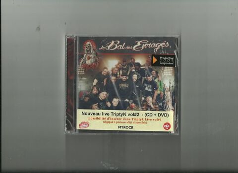 
Triptyk (Nvelle ed.) CD+DVD
Le Bal des Enrages (Artiste)  11 Saint-Martin-de-Belleville (73)