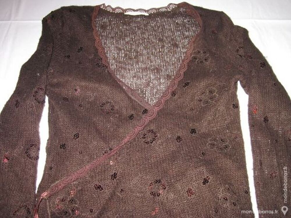 Cache coeur femme promod marron taille s Vêtements