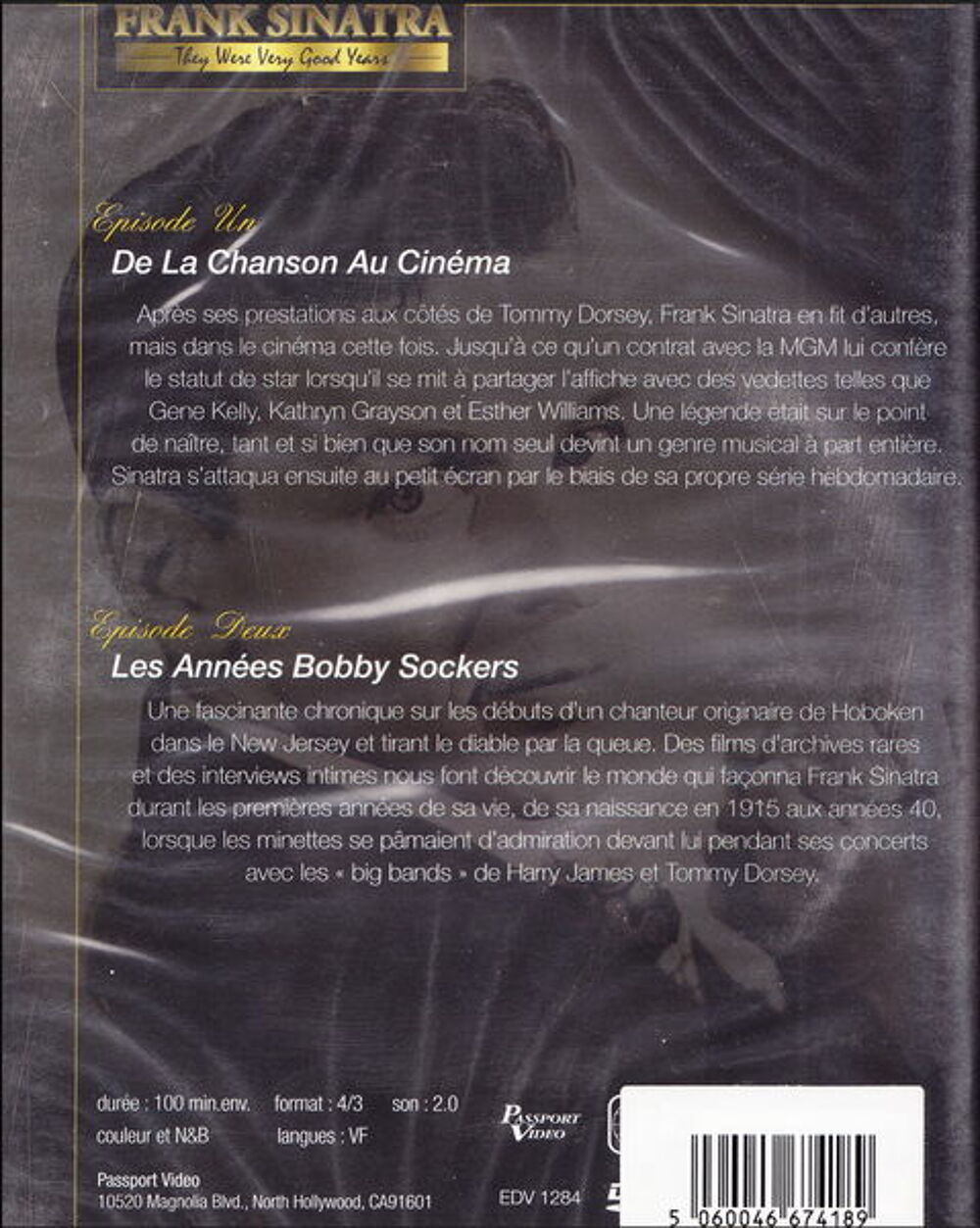 DVD Frank Sinatra - De la chanson au cin&eacute;ma NEUF blister
DVD et blu-ray