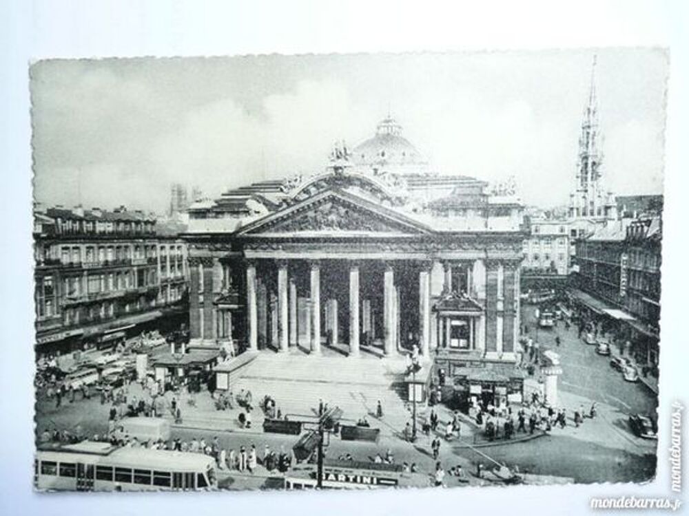 Carte postale Bruxelles La Bourse 