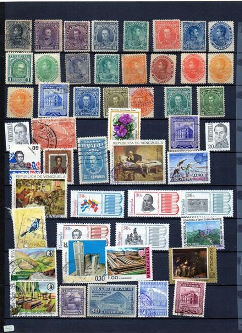 lot de timbres du Venezuela 4 Couron (44)