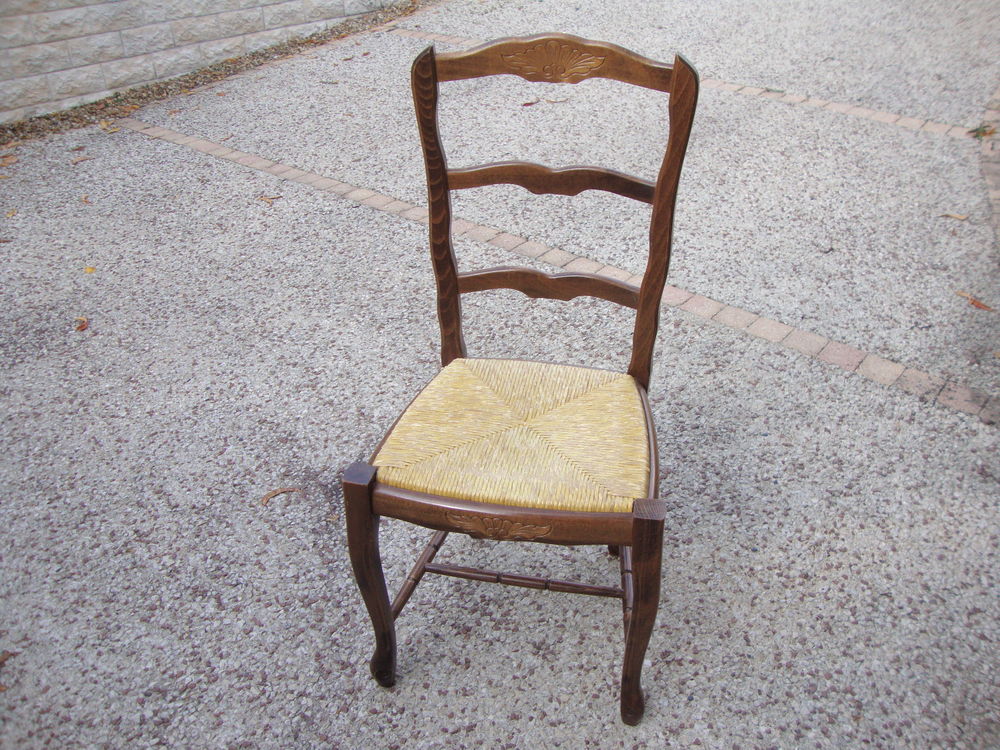 chaises de salle a manger assise paille 
Meubles