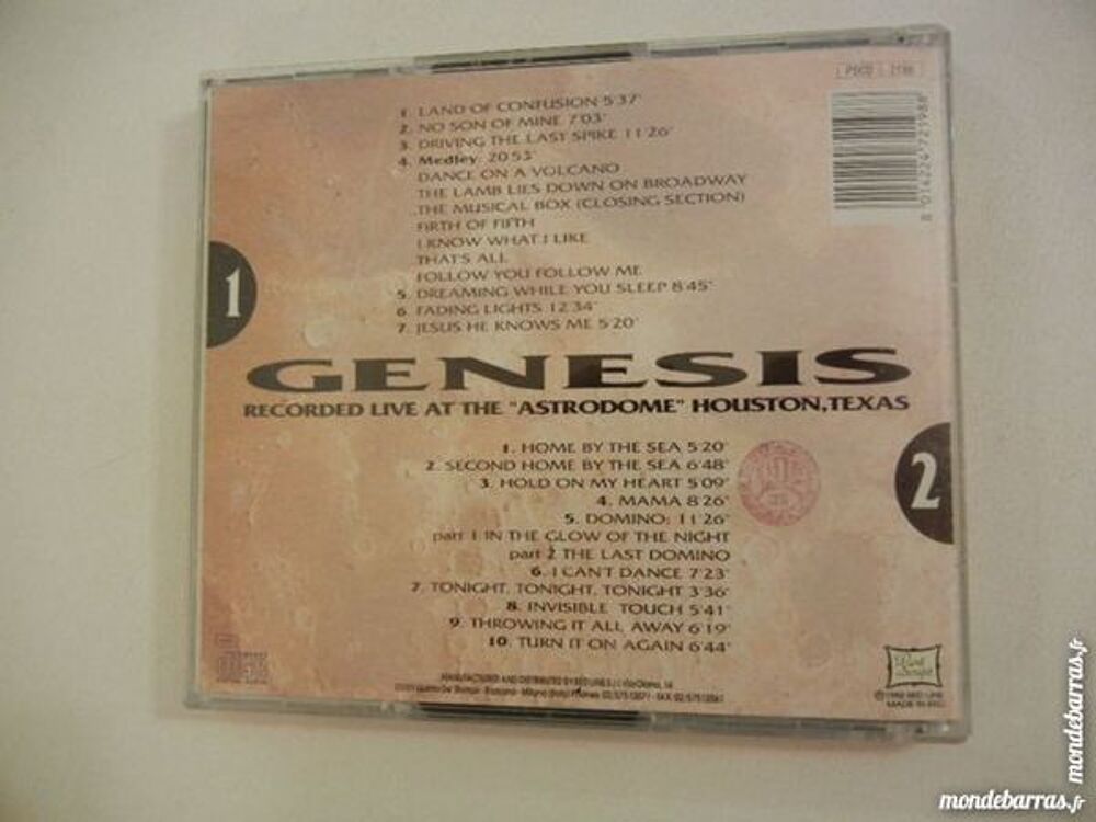 genesis CD et vinyles