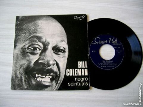 45 TOURS EP BILL COLEMAN Negro spirituals 29 Nantes (44)