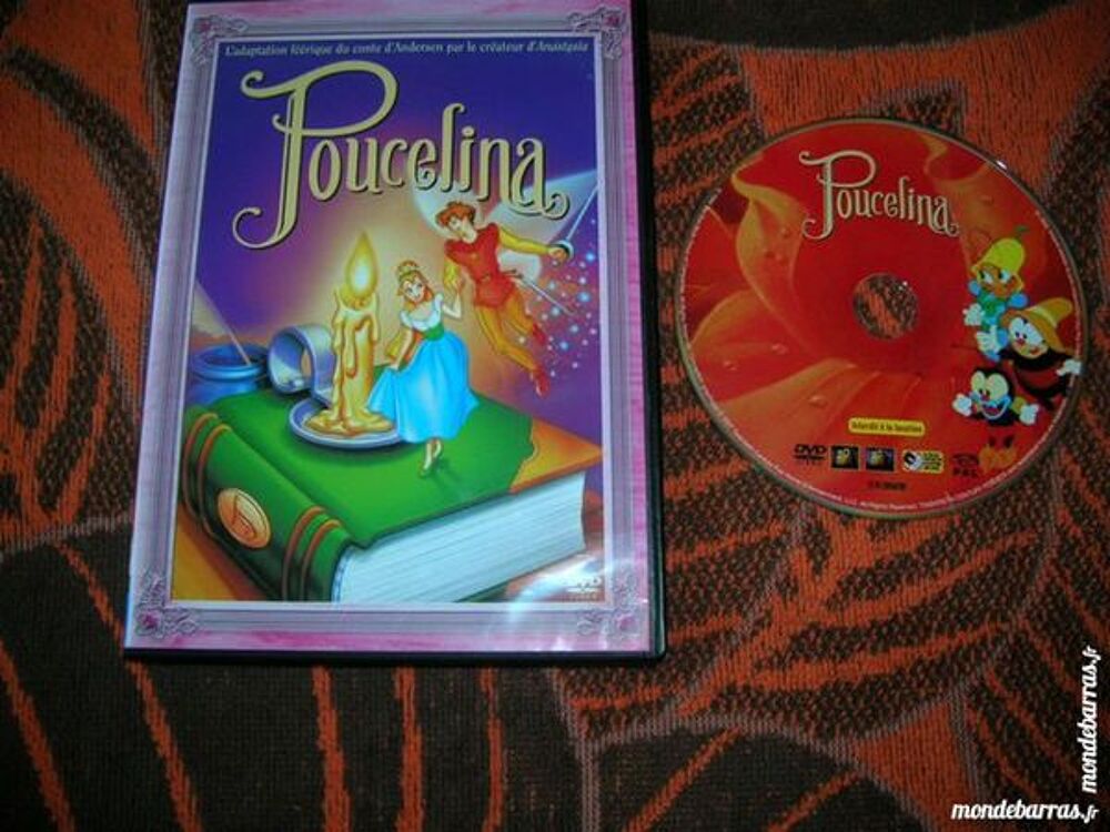 DVD POUCELINA Dessin anim&eacute; de Don Bluth DVD et blu-ray