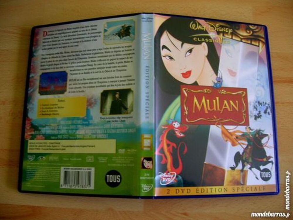DVD MULAN COLLECTOR 2 Dvd WALT DISNEY DVD et blu-ray