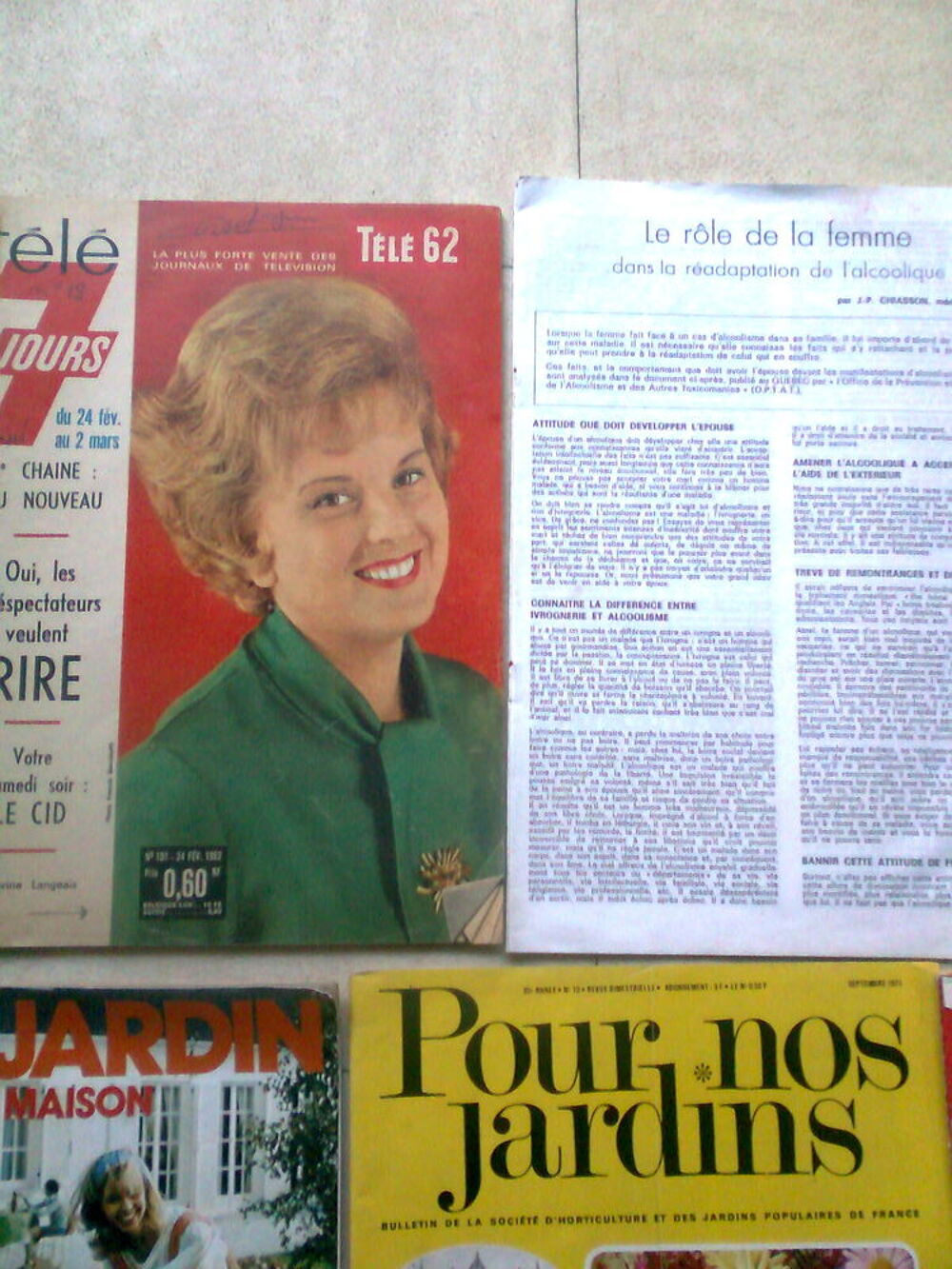 magazines anciens, maison, jardins...zoe13500 Livres et BD