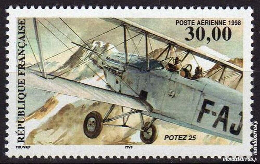 Timbre France NEUF** N&deg; 62 POSTE AERIENNE 