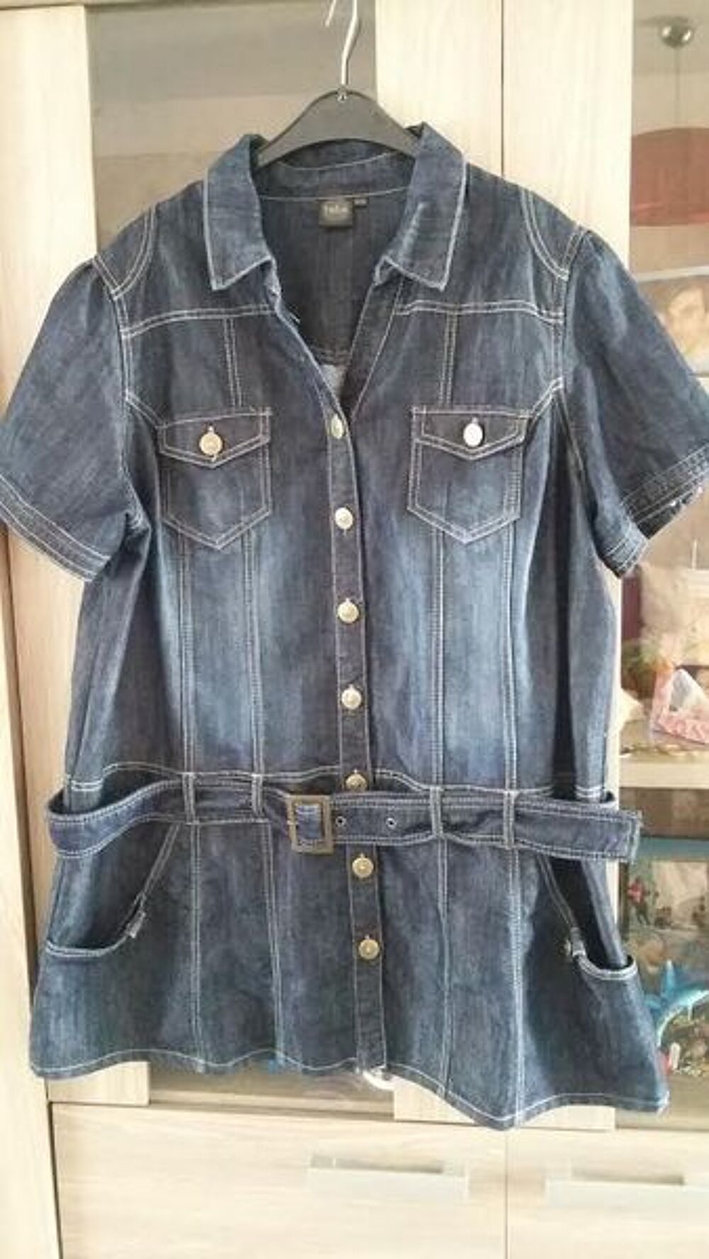 robe tunique en jean Vêtements