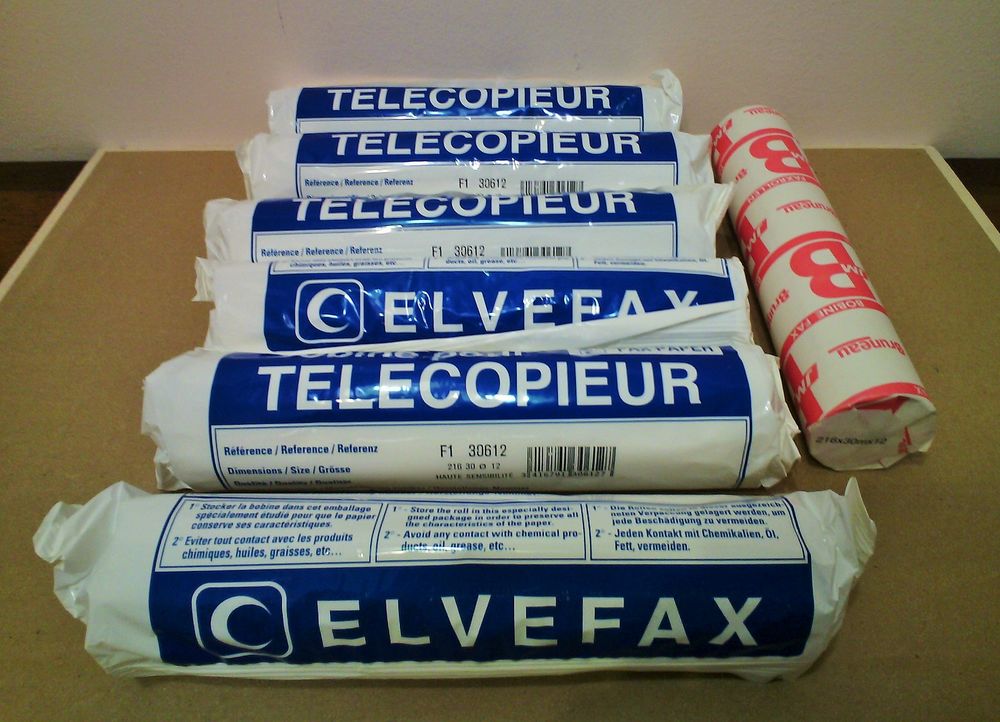 Bobines thermiques neuves pour t&eacute;l&eacute;copieur Matériel informatique