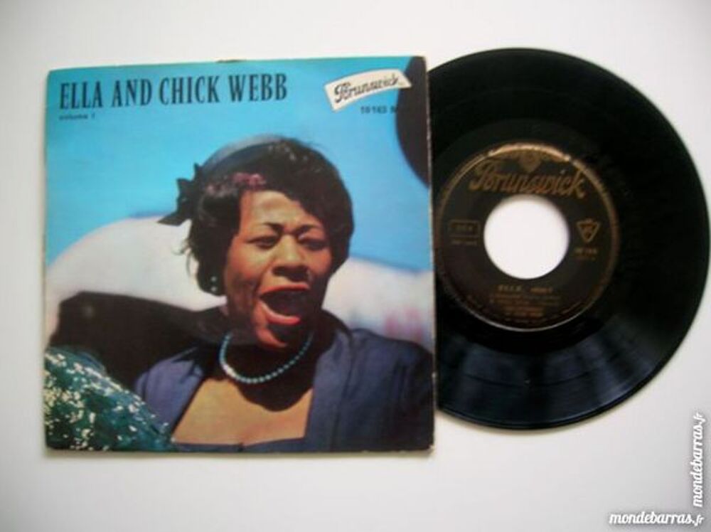EP ELLA FITZGERALD AND CHICK WEBB Undecided CD et vinyles