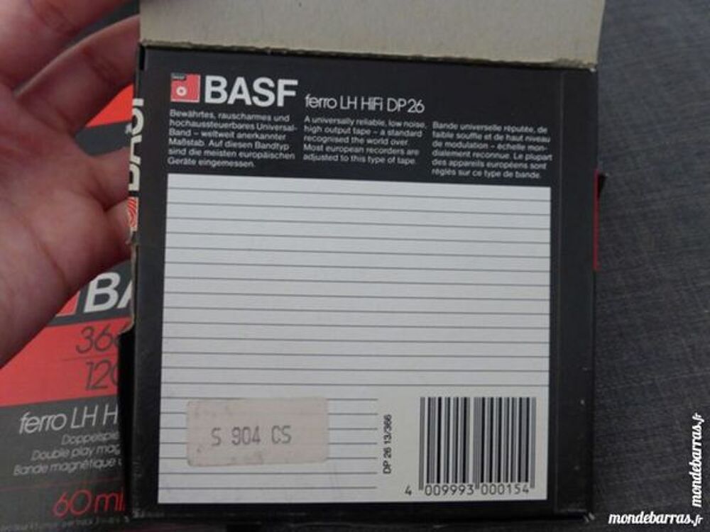 Bande magn&eacute;tique BASF 13 cm Matériel informatique
