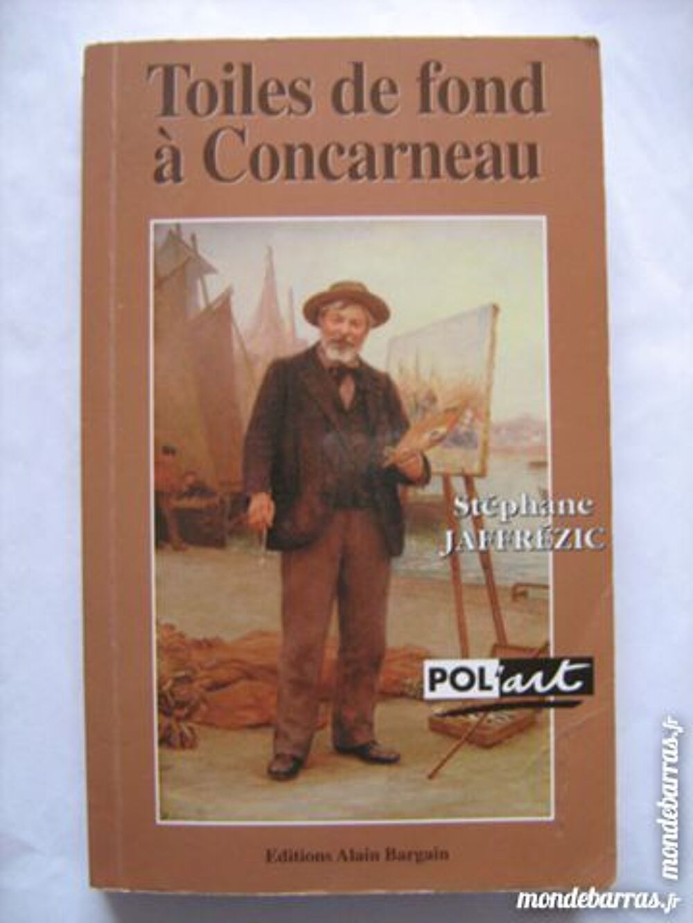 TOILES DE FOND A CONCARNEAU policierBRETON BARGAIN Livres et BD