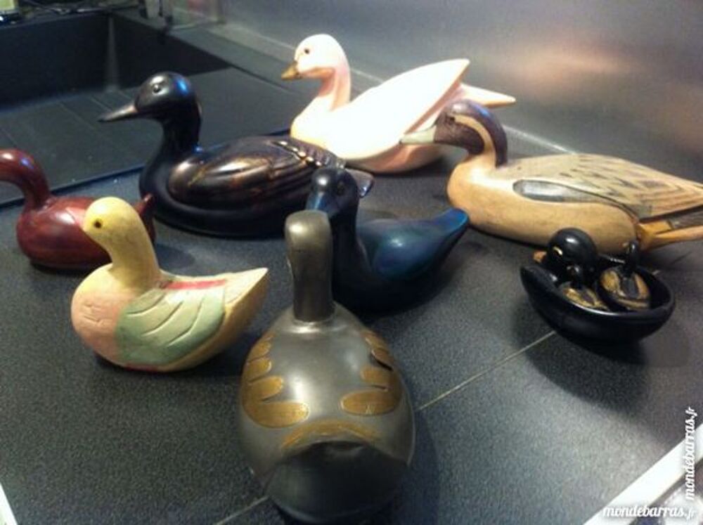 COLLECTION DE 8 CANARDS DECORATIFS Décoration