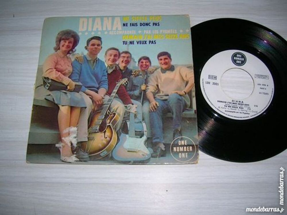 45 TOURS EP DIANA Demain j'ai seize ans CD et vinyles