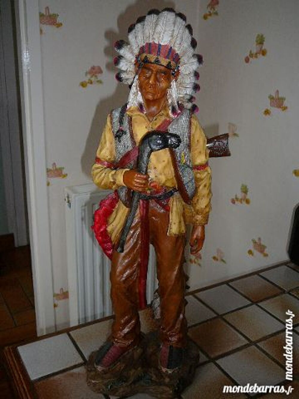 statue d'indien Décoration