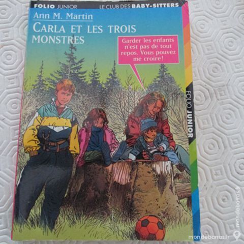 FOLIO JUNIOR  CARLA & LES TROIS MONSTRES 2 Saint-Genis-Laval (69)