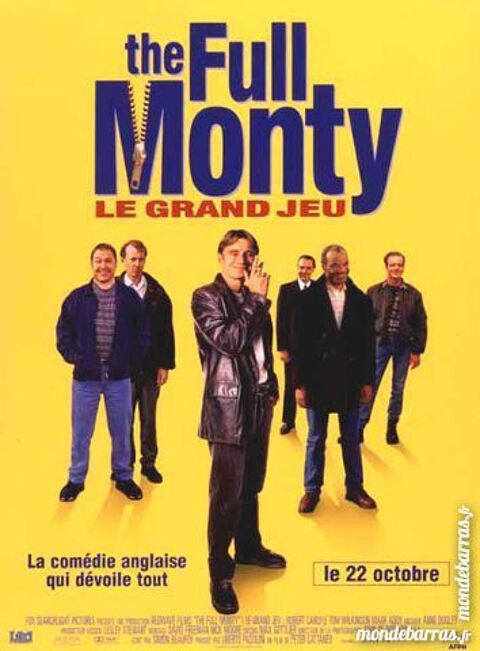 K7 Vhs: The Full Monty - Le Grand jeu (527) 6 Saint-Quentin (02)