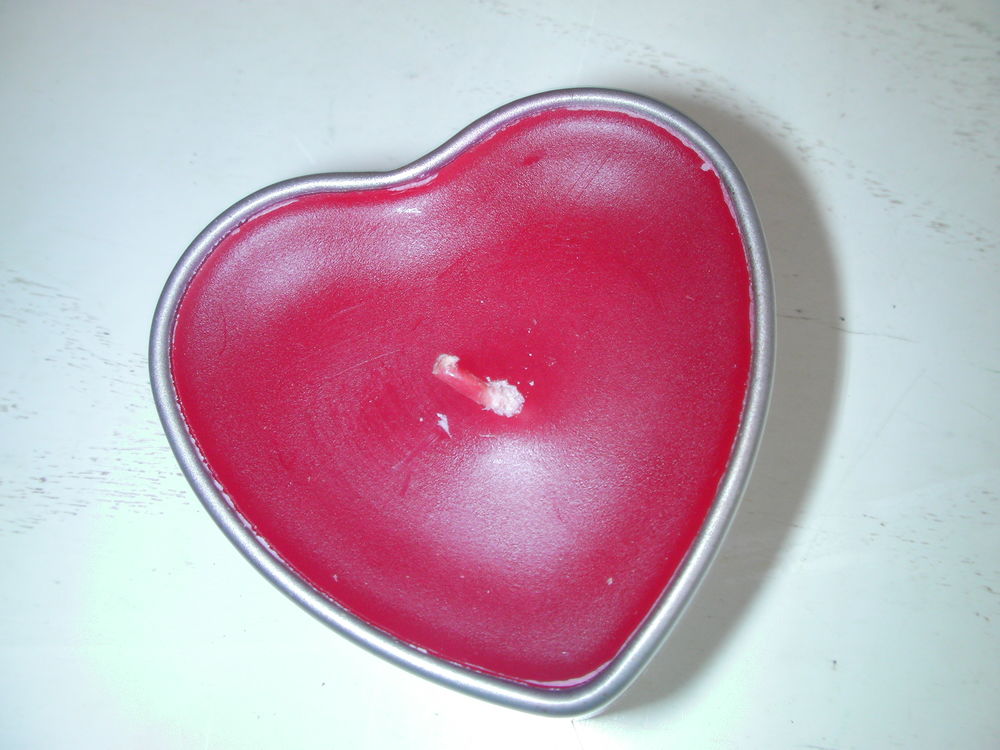 BOUGIES FORME COEUR 