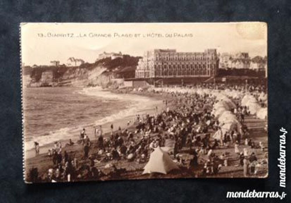 CPA Biarritz - La grande plage 