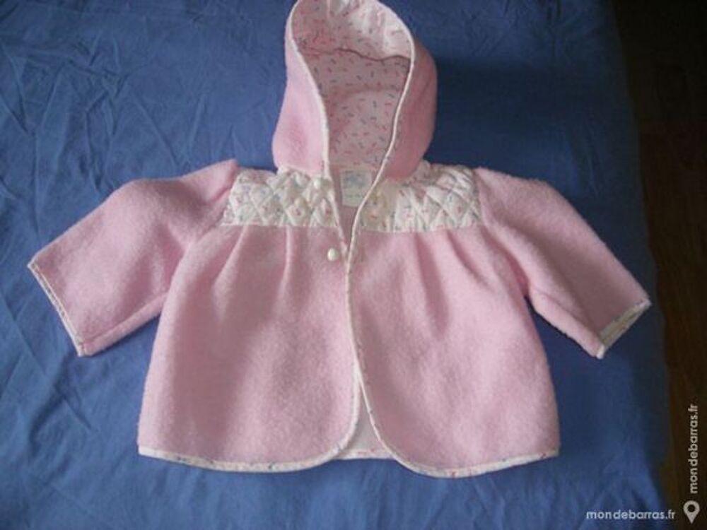 manteau rose 12 mois Vêtements enfants
