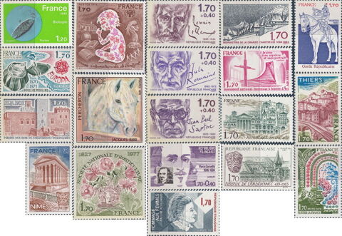 Timbre de collection France en franc 0F20  2F60 NEUF
0 Aubin (12)