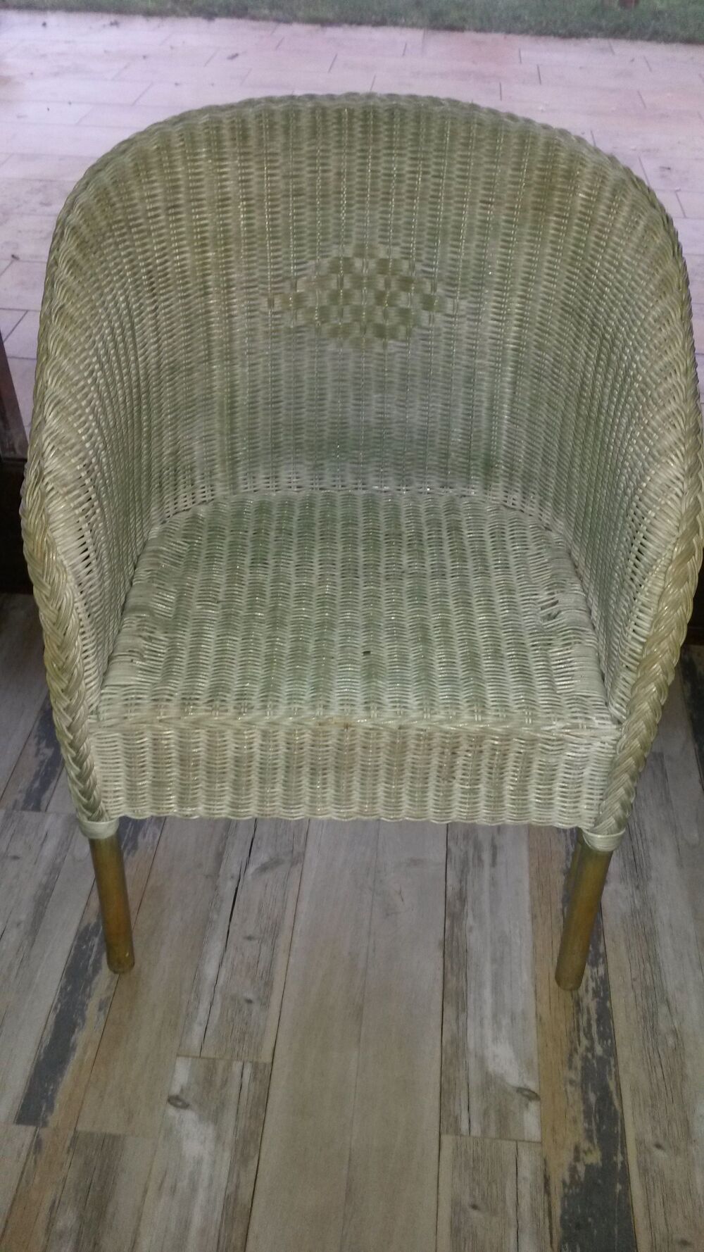 fauteuil osier Meubles