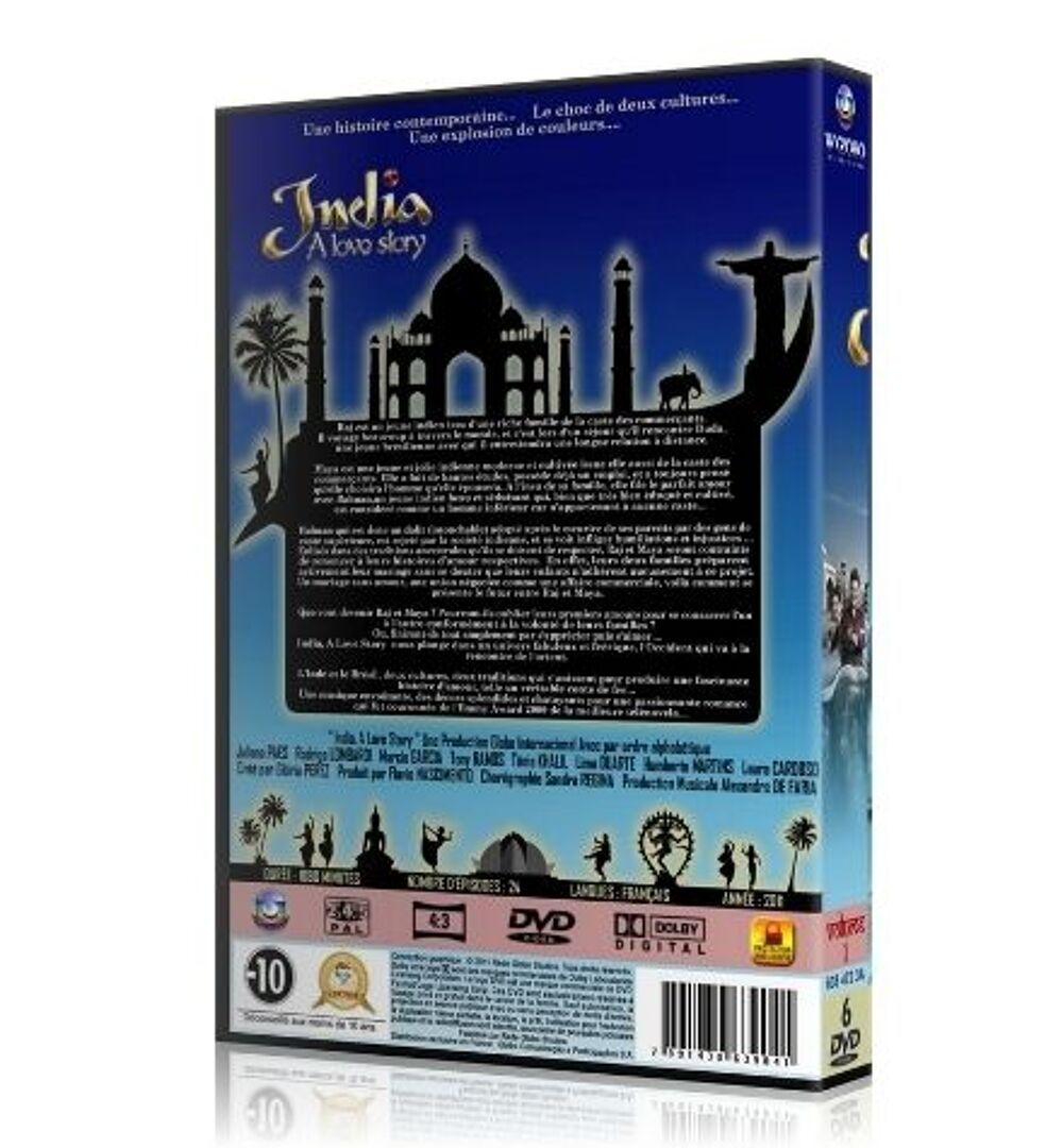 India, A Love Story en Coffret DVD
DVD et blu-ray