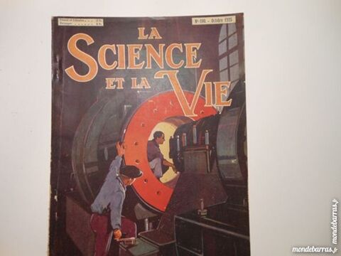 science et vie N100 de octobre 1925 5 Grzieu-la-Varenne (69)