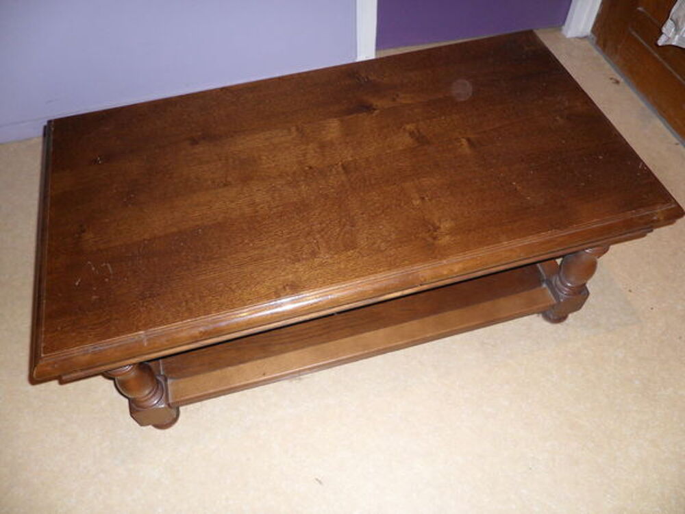 Table basse en ch&ecirc;ne Meubles