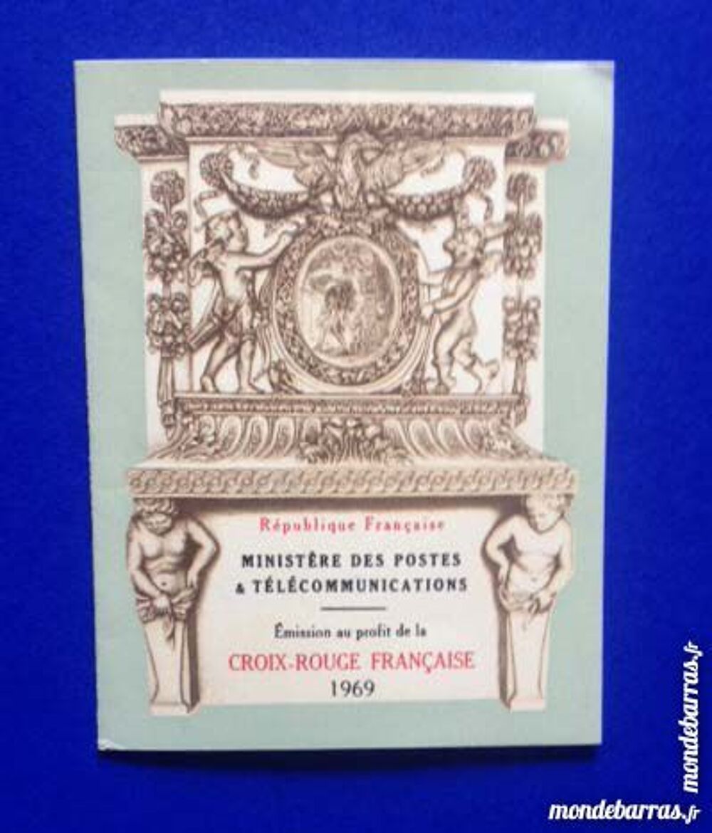 Carnet de timbres Croix Rouge - 1969 