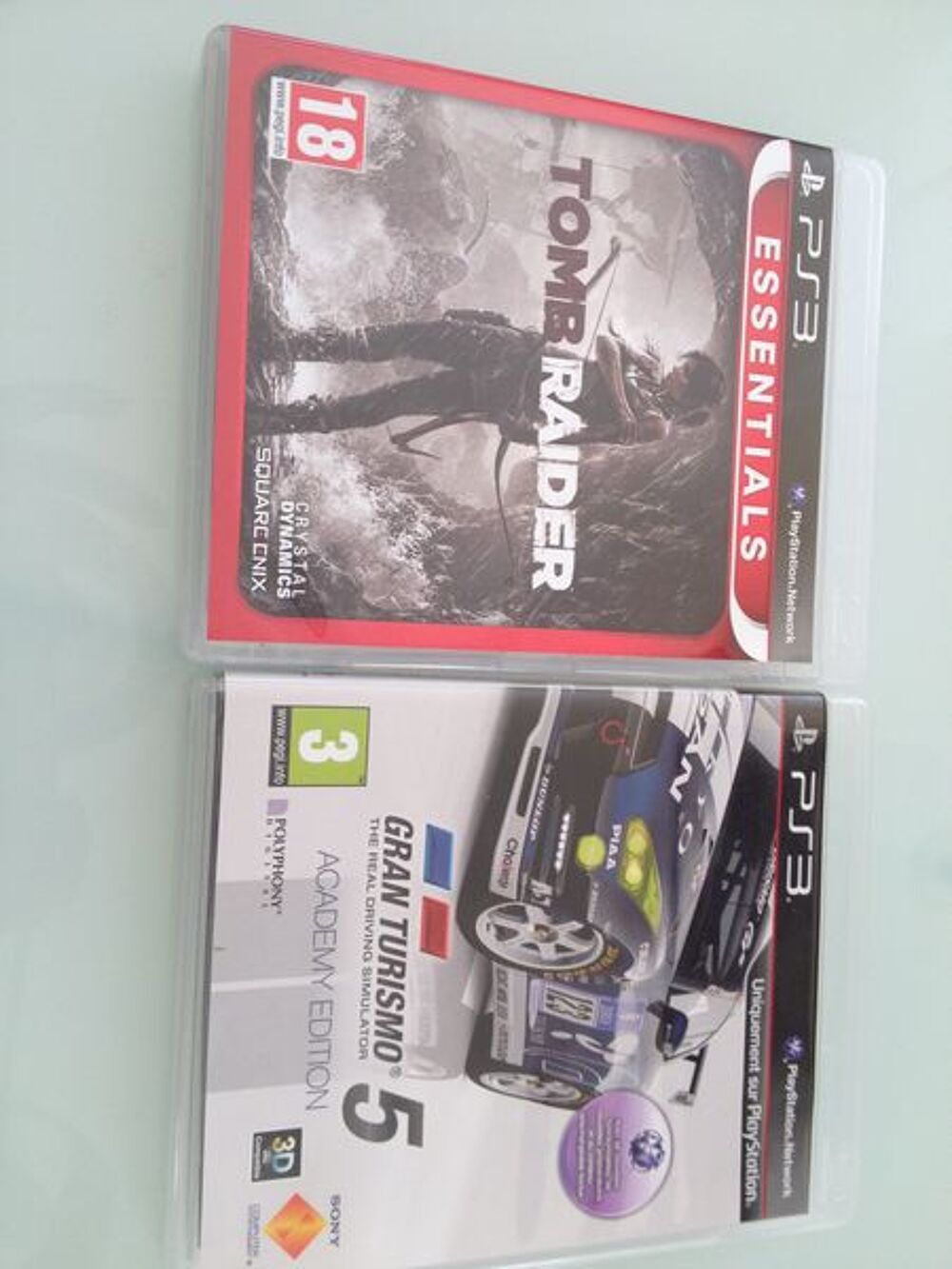 Lot de 2 jeux pour ps Consoles et jeux vidéos